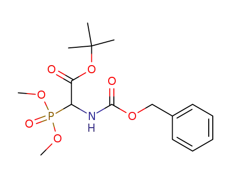 rac-tert-butyl 2-<(benzyloxy)carbonylamino>-2-(dimethoxyphosphoryl)-acetate