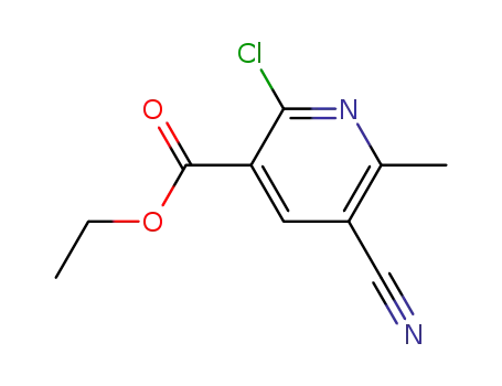 에틸 2-클로로-5-시아노-6-메틸니코티네이트