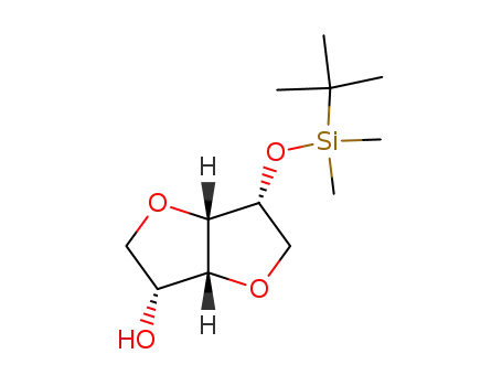 (3R,3aR,6R,6aS)-6-((tert-butyldimethylsilyl)oxy)hexahydrofuro[3,2-b]furan-3-ol