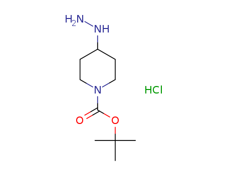 tert-Butyl 4-hydrazinylpiperidine-1-carboxylate hydrochloride