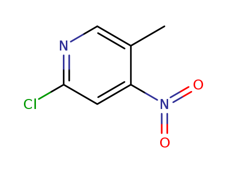 2-Chloro-5-methyl-4-nitropyridine 97944-45-1