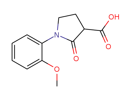 1-(2-메톡시페닐)-2-옥소피롤리딘-3-카르복실산