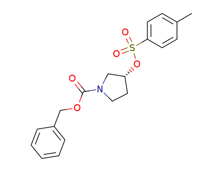 (R)-3-(Toluene-4-sulfonyloxy)-pyrrolidine-1-carboxylic acid benzyl ester