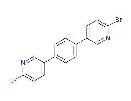 Molecular Structure of 207726-97-4 (2-bromo-5-[4-(6-bromopyridin-3-yl)phenyl]pyridine)