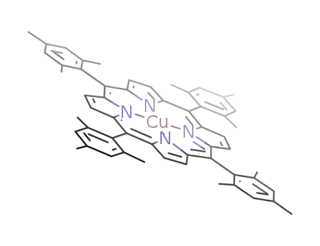 Molecular Structure of 107556-84-3 (Cu(5,10,15,20-tetramesitylporphyrin))