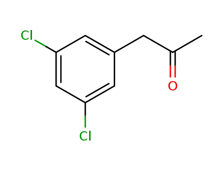 Molecular Structure of 205826-74-0 (2-Propanone, 1-(3,5-dichlorophenyl)-)