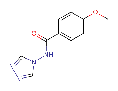 4-METHOXY-N-(4H-1,2,4-TRIAZOL-4-YL)벤젠카복사미드
