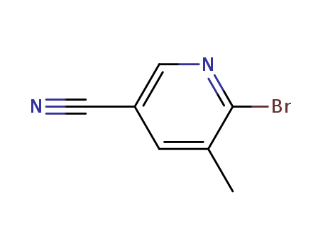 2-Bromo-5-cyano-3-picoline 374633-37-1
