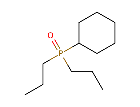 Molecular Structure of 73986-82-0 (Cyclohexyldipropylphosphine oxide)