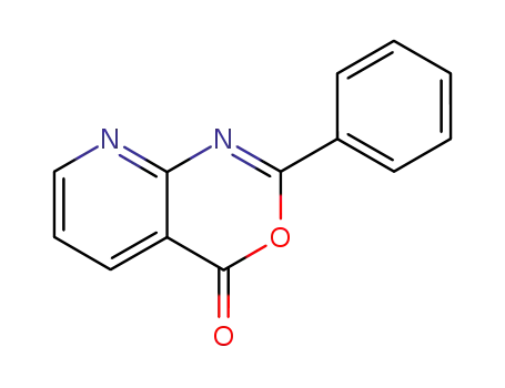 Molecular Structure of 23411-09-8 (4H-Pyrido[2,3-d][1,3]oxazin-4-one, 2-phenyl-)