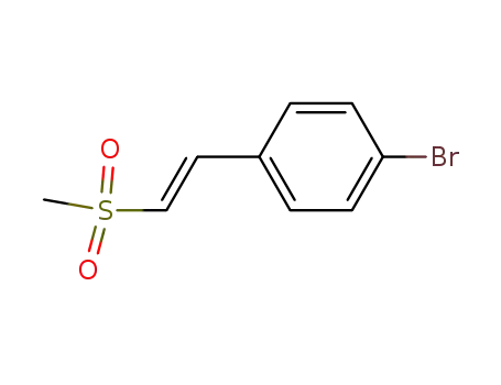 Benzene, 1-bromo-4-[2-(methylsulfonyl)ethenyl]-, (E)-