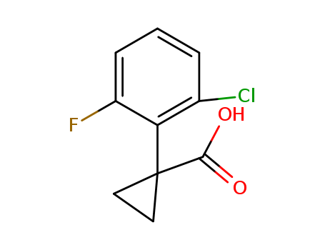 1-(2-chloro-6-fluorophenyl)cyclopropane-1-carboxylic acid