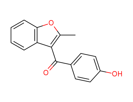 3-(4-HYDROXYBENZOYL)-2-METHYL-BENZOFURAN
