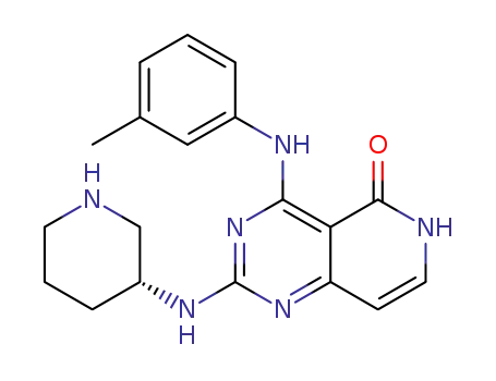 (R)-2-(piperidin-3-ylamino)-4-(m-tolylamino)pyrido[4,3-d]pyrimidin-5(6H)-one