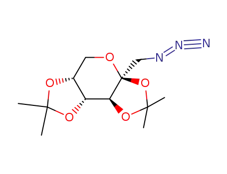 (3aS,5aR,8aR,8bS)-3a-(azidomethyl)-2,2,7,7-tetramethyltetrahydro-5H-bis([1,3]dioxolo)[4,5-b:4′,5′-d]pyran