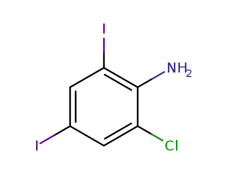 2-CHLORO-4,6-DIIODOANILINE