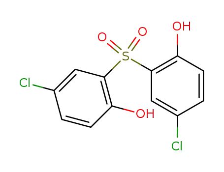 4-CHLORO-2-[(5-CHLORO-2-HYDROXYPHENYL)술포닐]페놀