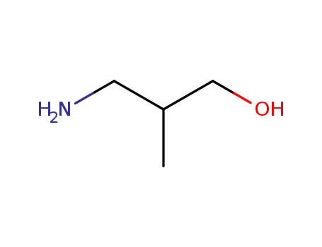Molecular Structure of 15518-10-2 (3-amino-2-methylpropan-1-ol)