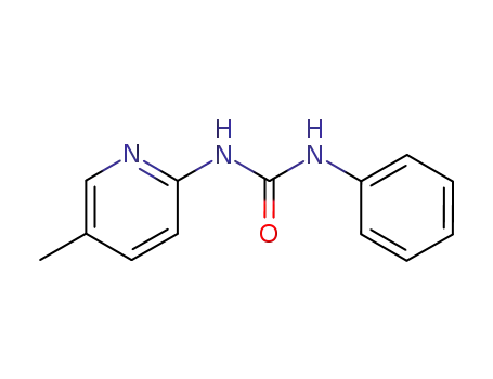 Molecular Structure of 35466-44-5 (Urea, N-(5-methyl-2-pyridinyl)-N'-phenyl-)