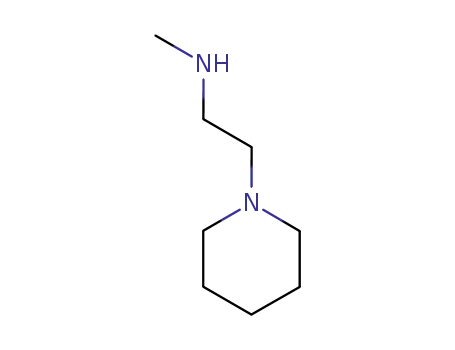 Molecular Structure of 41239-39-8 (METHYL-(2-PIPERIDIN-1-YL-ETHYL)-AMINE)