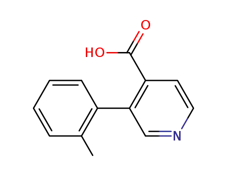 3-(2-Methylphenyl)-4-pyridinecarboxylicacid