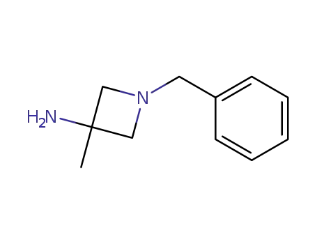 Molecular Structure of 943437-96-5 (3-Amino-3-methyl-N-benzylazetidine)