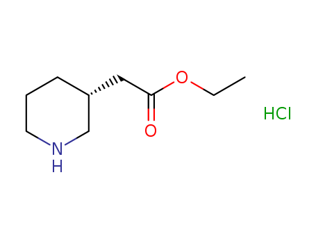 ethyl 2-[(3R)-piperidin-3-yl]acetate,hydrochloride