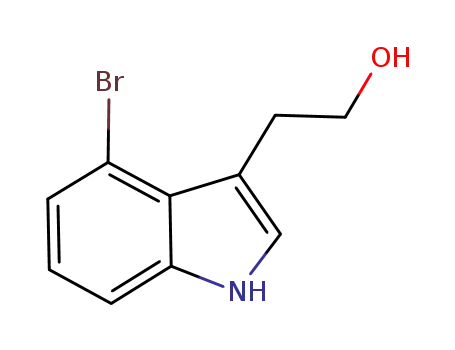 Molecular Structure of 202753-56-8 (4-BROMOTRYPTOPHOL)