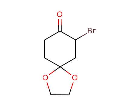 7-bromo-1,4-dioxaspiro[4,5]decan-8-one