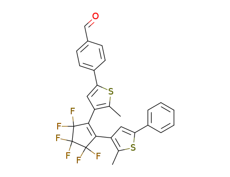 1-(2-methyl-5-phenyl-3-thienyl)-2-(2-methyl-5-(4-formylphenyl)-3-thienyl)hexafluorocyclopentene