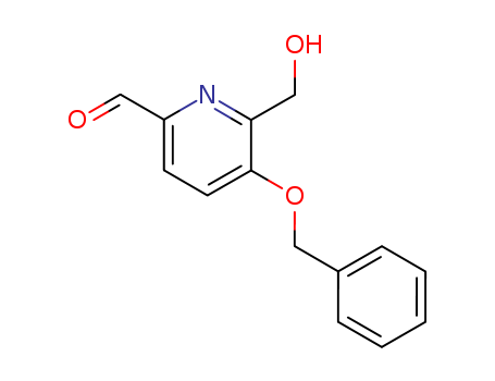 3-BENZYLHYDROXY-6-HYDROXYMETHYLPYRIDINE-2-CARBOXALDEHYDE HYDROCHLORIDE