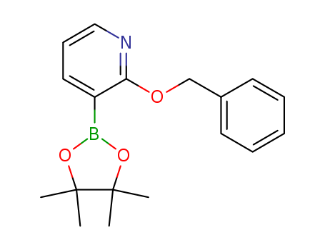 2-(Benzyloxy)-3-(4,4,5,5-tetramethyl-1,3,2-dioxaborolan-2-yl)pyridine