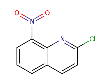 Molecular Structure of 4225-86-9 (2-Chloro-8-nitroquinoline)