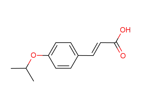 (2E) -3- (4- 이소 프로 폭시 페닐) 아크릴산