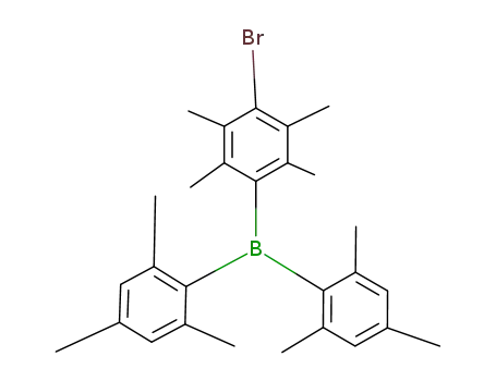 Borane, (4-bromo-2,3,5,6-tetramethylphenyl)bis(2,4,6-trimethylphenyl)-