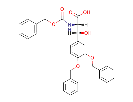 (2S,3R)-2-benzyloxycarbonylamino-3-(3,4-dibenzyloxyphenyl)-3-hydroxypropioic acid