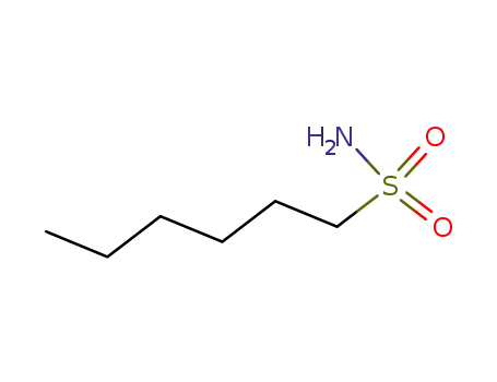 Molecular Structure of 3144-11-4 (1-Hexanesulfonamide)