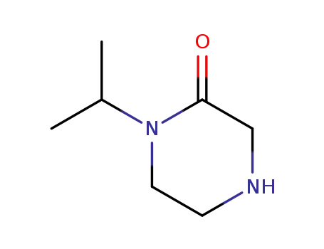 Molecular Structure of 59702-10-2 (1-ISOPROPYL-PIPERAZIN-2-ONE)