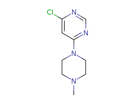 Pyrimidine, 4-chloro-6-(4-methyl-1-piperazinyl)-