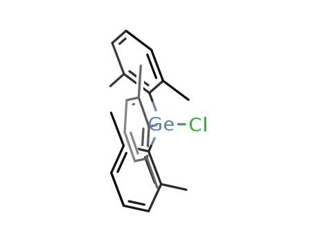 Molecular Structure of 65523-26-4 (Germane, chlorotris(2,6-dimethylphenyl)-)