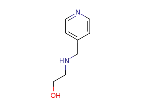 Molecular Structure of 70206-50-7 (2-[(PYRIDIN-4-YLMETHYL)-AMINO]-ETHANOL)
