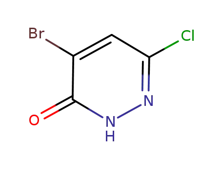 Molecular Structure of 933041-13-5 (4-BroMo-6-chloropyridazin-3(2H)-one)