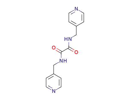 Molecular Structure of 205386-51-2 (Ethanediamide, N,N'-bis(4-pyridinylmethyl)-)
