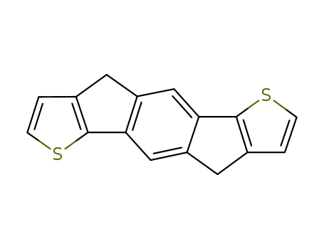 Molecular Structure of 1209012-31-6 (4,9-dihydro-s-indaceno[1,2-b:5,6-b']dithiophene)