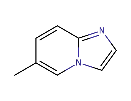 Molecular Structure of 874-38-4 (6-METHYLIMIDAZO[1,2-A]PYRIDINE)