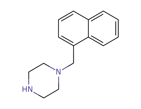 Molecular Structure of 40675-81-8 (1-(1-NAPHTHYLMETHYL)PIPERAZINE)
