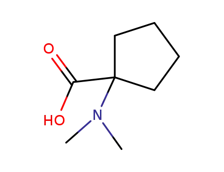 Molecular Structure of 933690-12-1 (1-(dimethylamino)cyclopentane-1-carboxylic acid)