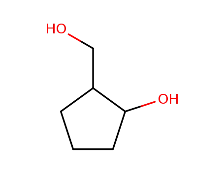 Molecular Structure of 69618-32-2 (Cyclopentanemethanol, 2-hydroxy-)