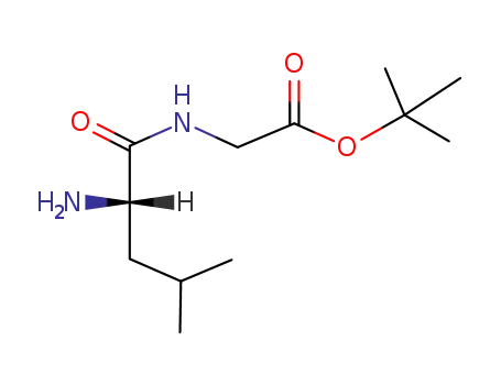 Molecular Structure of 56610-13-0 (H-LEU-GLY-OTBU HCL)