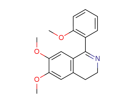 Isoquinoline, 3,4-dihydro-6,7-dimethoxy-1-(2-methoxyphenyl)-